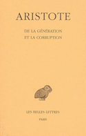 De la génération et de la corruption [ancienne édition]